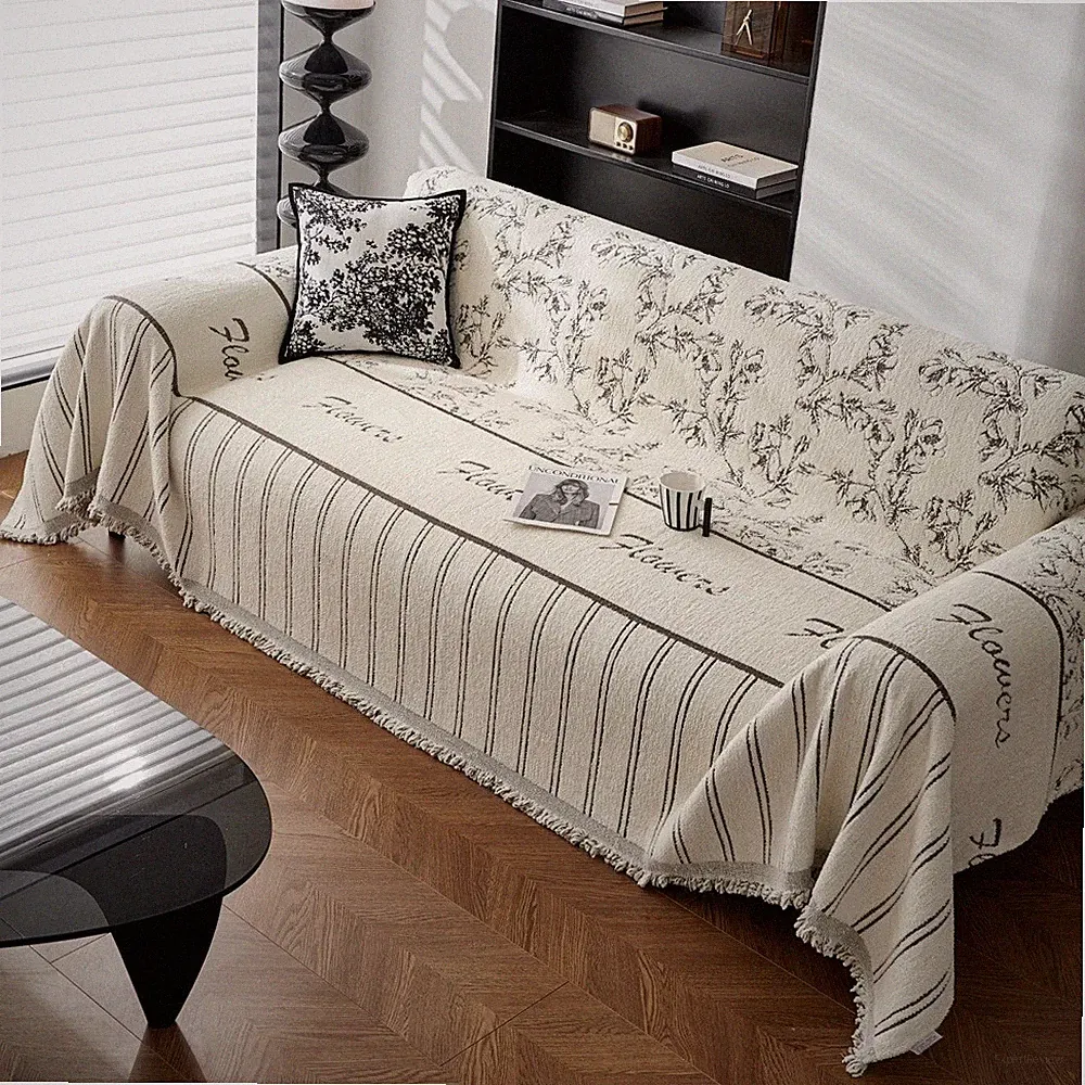 Colcover Sofa Slipcover for Sectional L-shape Couch Sofa Covers for Pets
